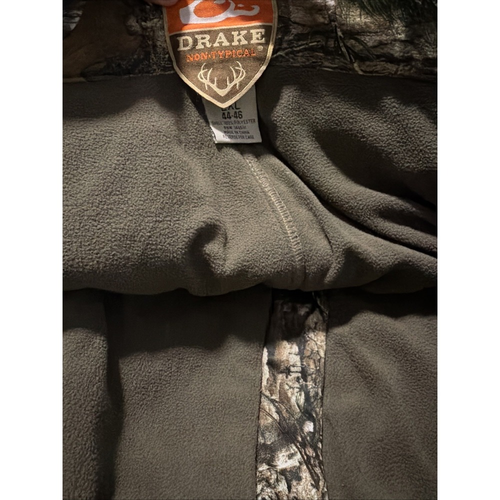 NEW Drake Non-Typical Fleece Lined Pants Men's Sz XXL, RealTree Xtra‎ Camo - Picture 14 of 14